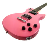Classic Blues Style Electric Guitar - Hot Pink
