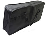 34" Keyboard Gig Bag with Padded Plush Case and Storage Travel Pocket