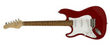 Zenison Southpaw Electric Guitar - Left Handed, Triple Pickups 3 - Red