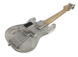 36" Children's LED Electric Bass Guitar - Clear Acrylic