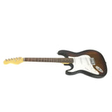 Left Handed Triple Pickups Electric Guitar - Sunburst