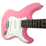 Electric Six String Guitar - Hot Pink