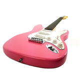 Electric Six String Guitar - Hot Pink