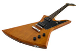 Right Handed Rock Style Electric Guitar - Natural Brown