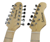 Double Neck Electric Guitar - White