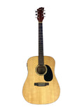 Acoustic / Electric Dreadnought Guitar - Art Deco