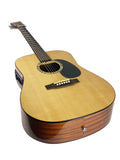 Acoustic / Electric Dreadnought Guitar - Art Deco