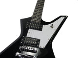 Right Handed Rock Style Electric Guitar - Black
