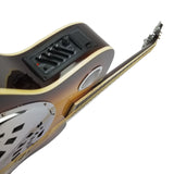 Traditional Electric / Acoustic Resonator Guitar - Sunburst