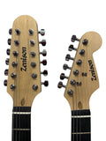 Double Neck Electric Guitar - White
