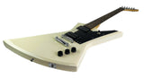 Zenison White Electric 6 String Right Handed Hard Rock Heavy Metal Style