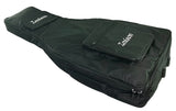 Zenison DOUBLE NECK Electric Guitar PADDED GIG BAG Shoulder Straps 42" Black