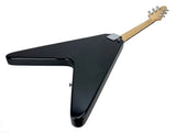 Electric Guitar 6 String Solid Wood Body Bolt on Neck ROCK METAL Style Black