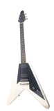 Right Handed V-Style Electric Guitar - Gloss White