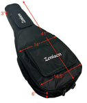 Zenison Electric Guitar Padded Gig Bag Shoulder Straps 41" Standard Size Black