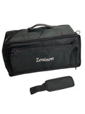 Zenison Bongo Drum Gig Bag 7+8" Deluxe Interior Padding Carrying Strap & Handle