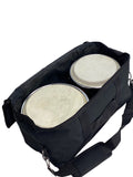 Bongo Gig Bag 7+8" Pair - Deluxe Padded Bag with Storage & Shoulder Strap
