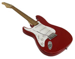 Zenison Southpaw Electric Guitar - Left Handed, Triple Pickups 3 - Red