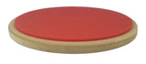12in Drum Pad Practice Drum Set Accessories Colorful Drum Mute Pads - Round, Red