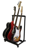 Zenison 3 Instrument Guitar Stand Display Rack Folding Padded All Guitars