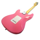 Electric Six String Guitar - Hot Pink