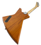 Right Handed Rock Style Electric Guitar - Natural Brown