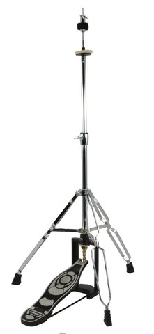 Double Braced High Hat Drum Cymbal Stand - Chrome