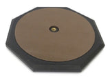 8" PRACTICE Drum PAD Silent Rubber Foam Octagon Percussion Yellow