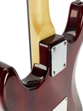 Strat - St Flame Maple - Sunburst Tobacco Exotic Wood - Custom Electric Guitar