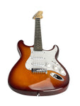 Strat - St Flame Maple - Sunburst Tobacco Exotic Wood - Custom Electric Guitar