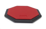 8" PRACTICE Drum PAD Silent Rubber Foam Octagon Percussion Red